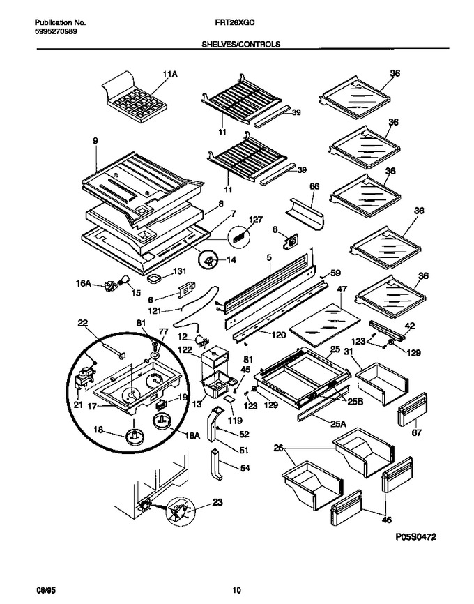 Diagram for FRT26XGCW1