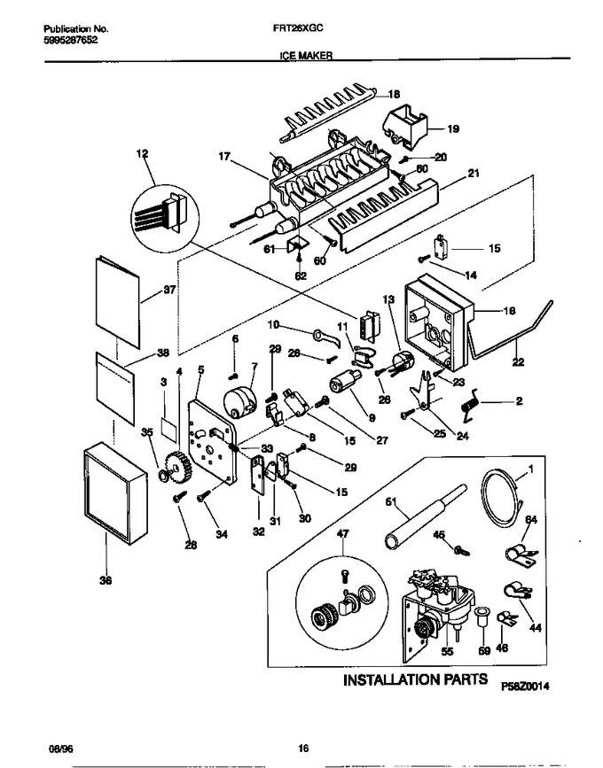 Diagram for FRT26XGCB3