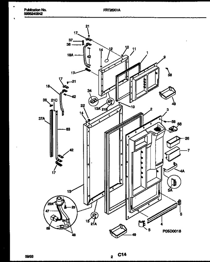 Diagram for FRT26XHAY0