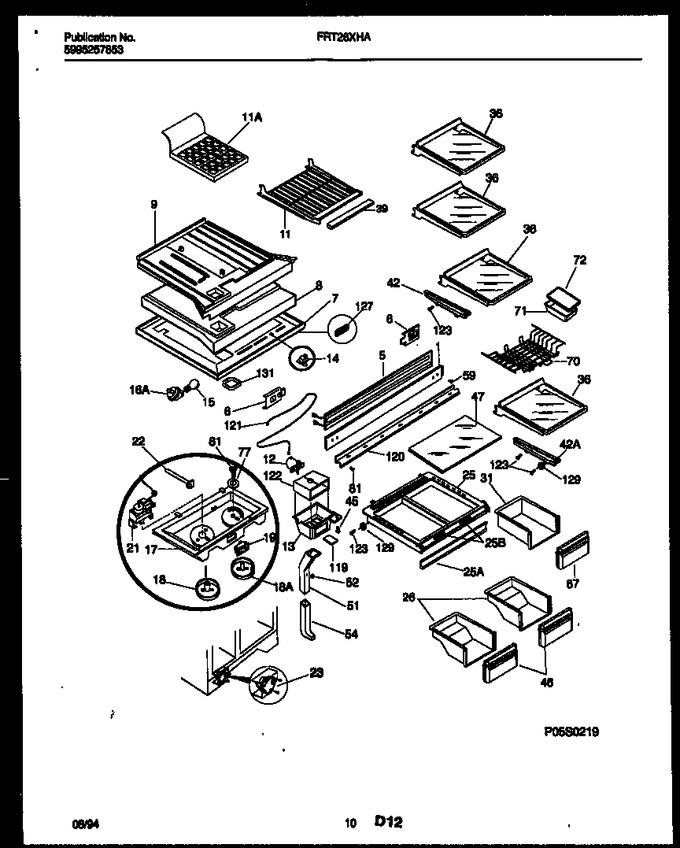 Diagram for FRT26XHAZ1