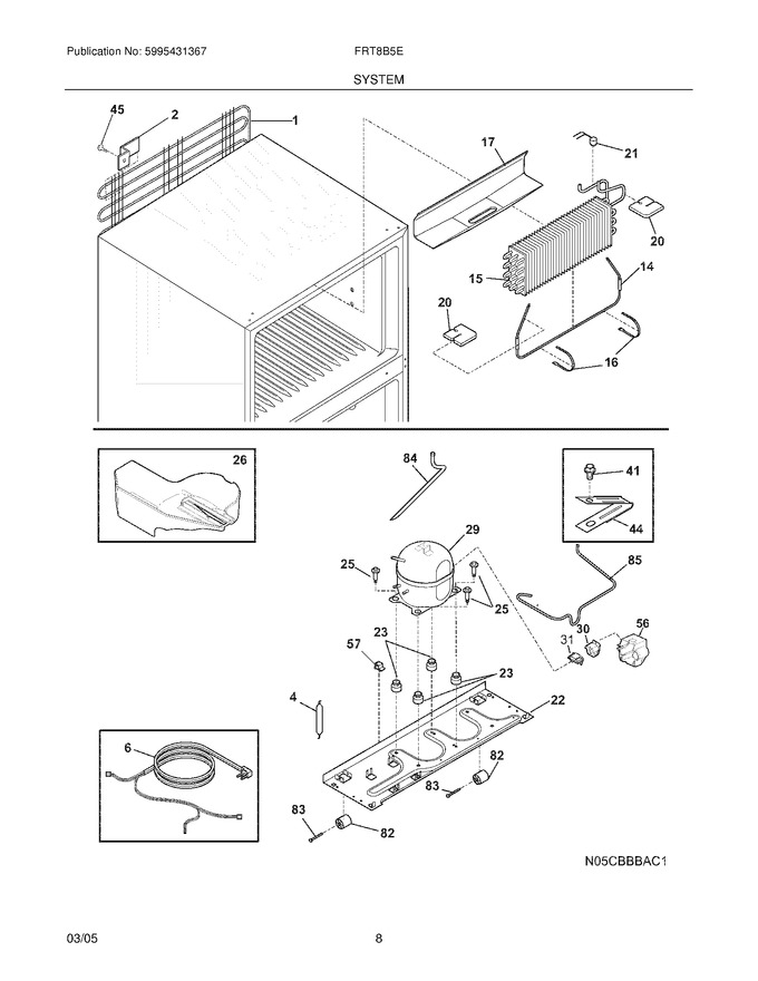 Diagram for FRT8B5EZ0