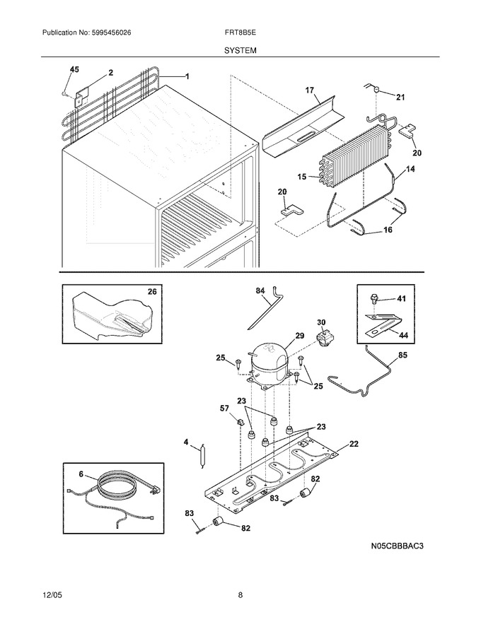 Diagram for FRT8B5EZ8