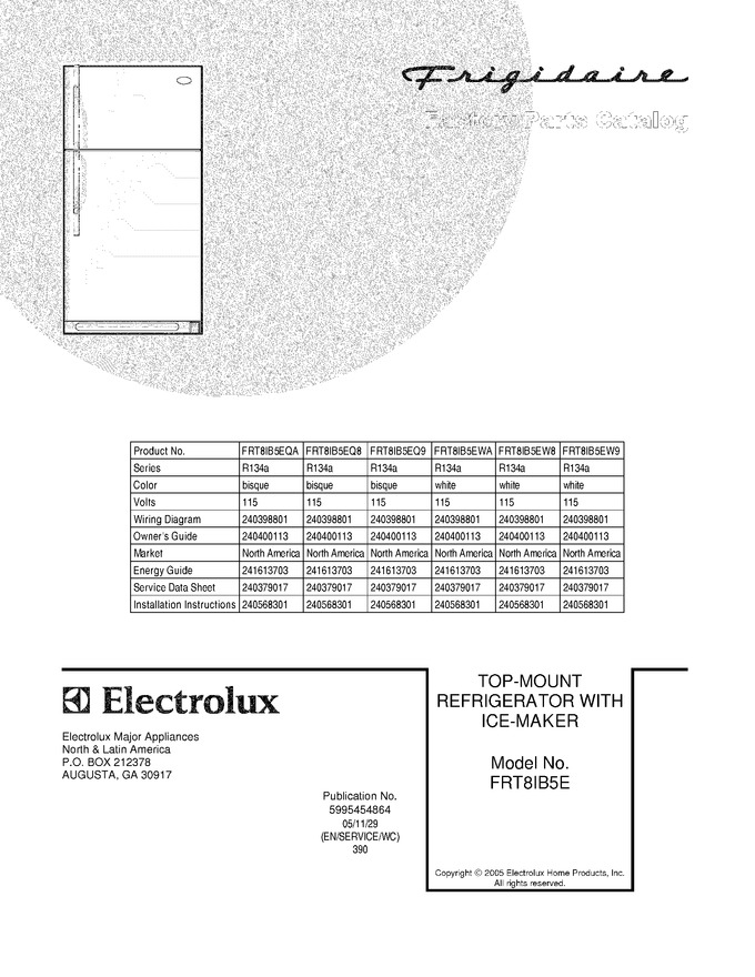 Diagram for FRT8IB5EQ8