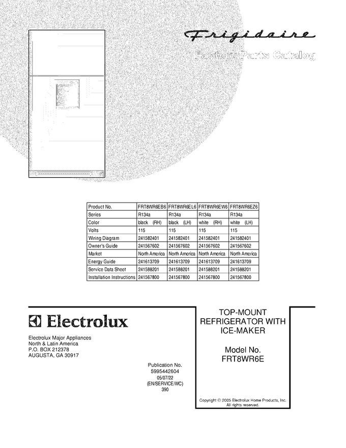 Diagram for FRT8WR6EB6