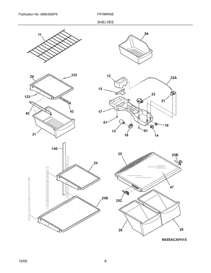 Diagram for FRT8WR6EZ8