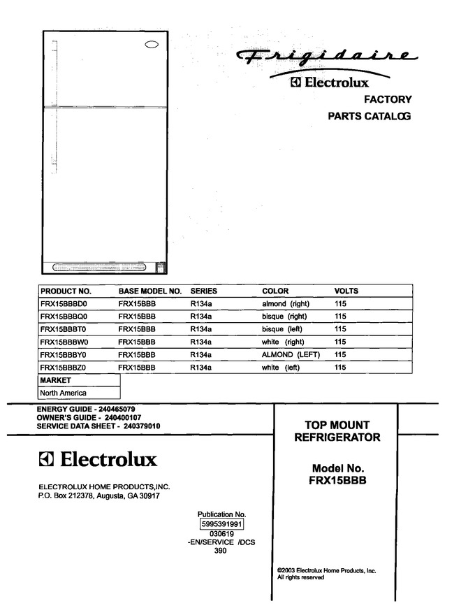 Diagram for FRX15BBBD0