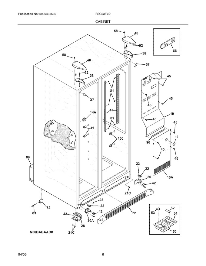 Diagram for FSC23F7DW3