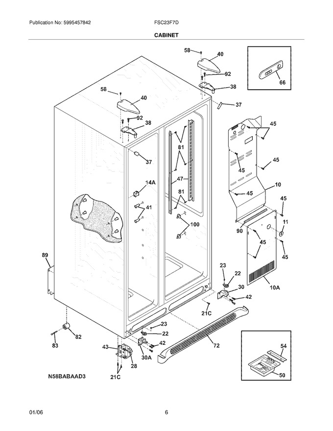 Diagram for FSC23F7DW4
