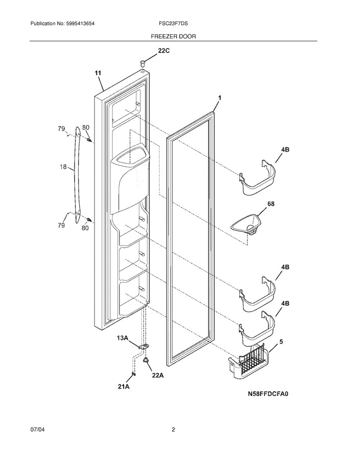 Diagram for FSC23F7DSB1