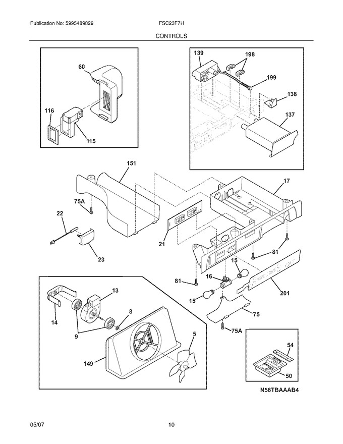Diagram for FSC23F7HB1