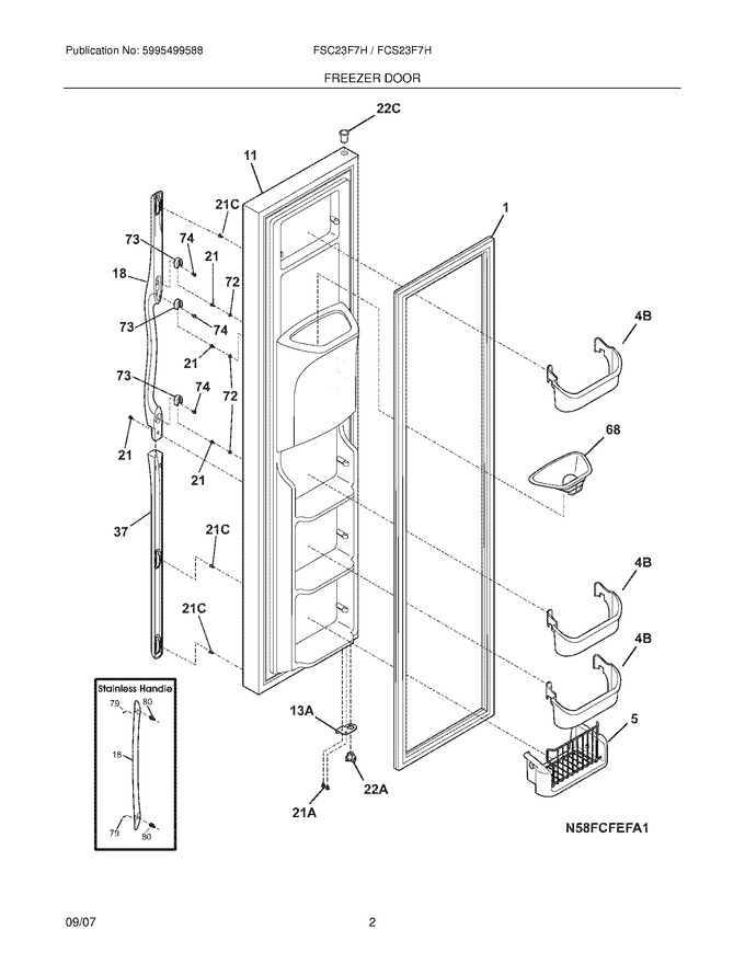 Diagram for FSC23F7HW5