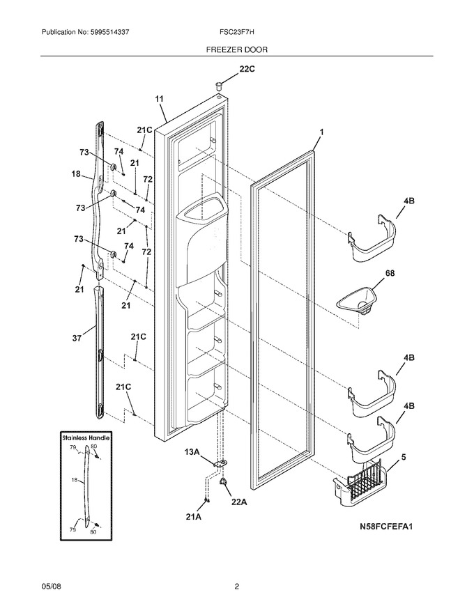 Diagram for FSC23F7HSB7
