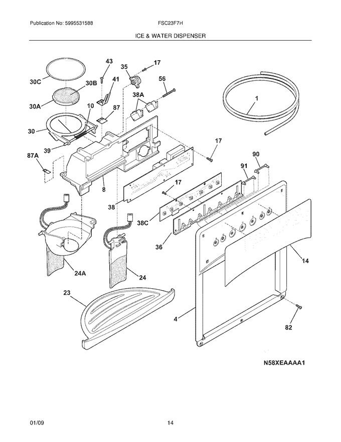 Diagram for FSC23F7HSBA