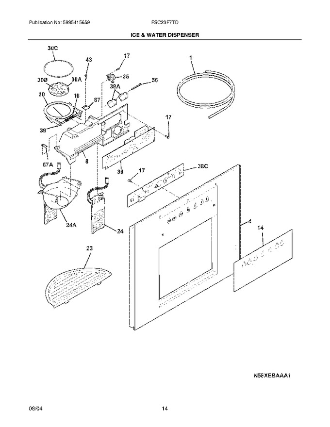 Diagram for FSC23F7TDW0