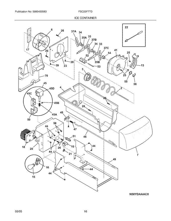 Diagram for FSC23F7TDB3