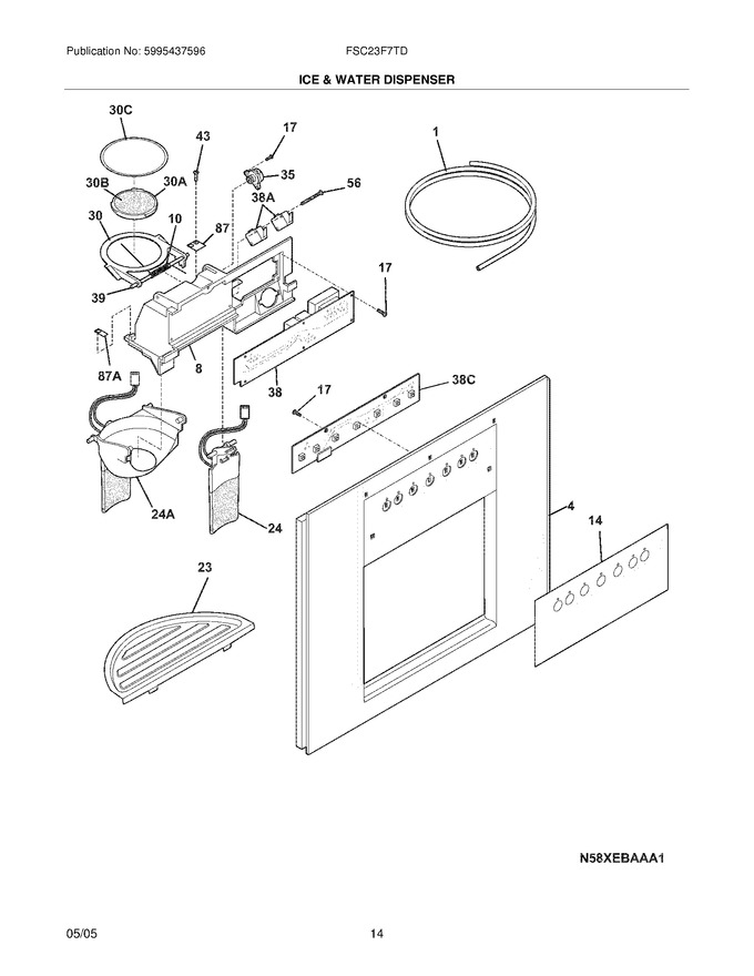Diagram for FSC23F7TDS5