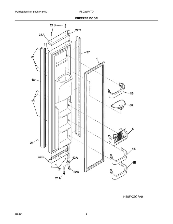 Diagram for FSC23F7TDB7