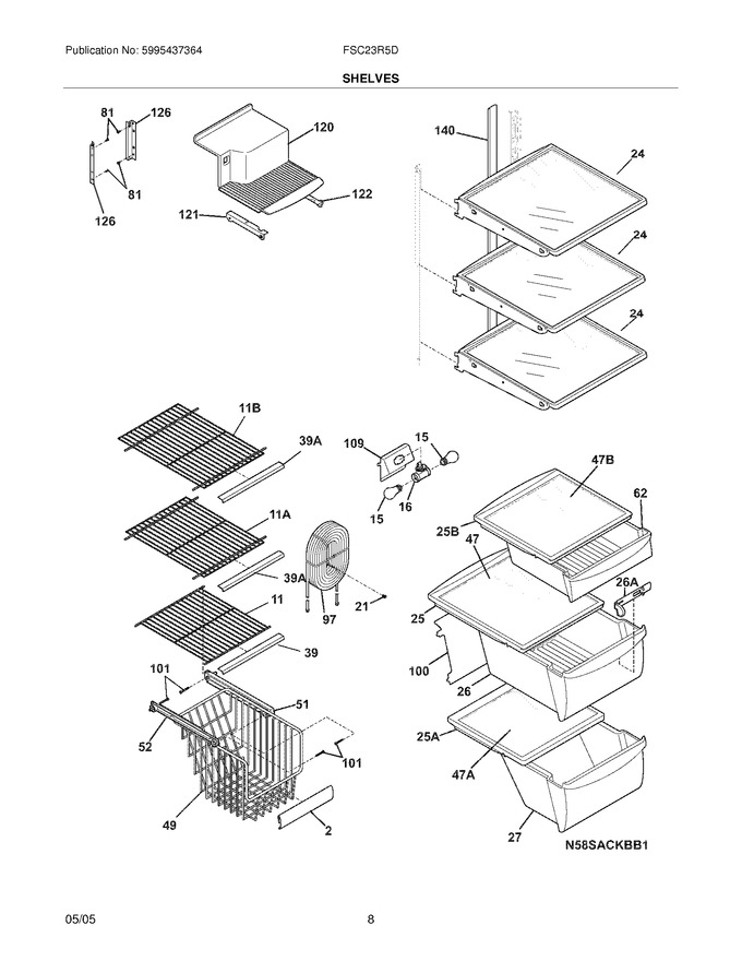 Diagram for FSC23R5DW5
