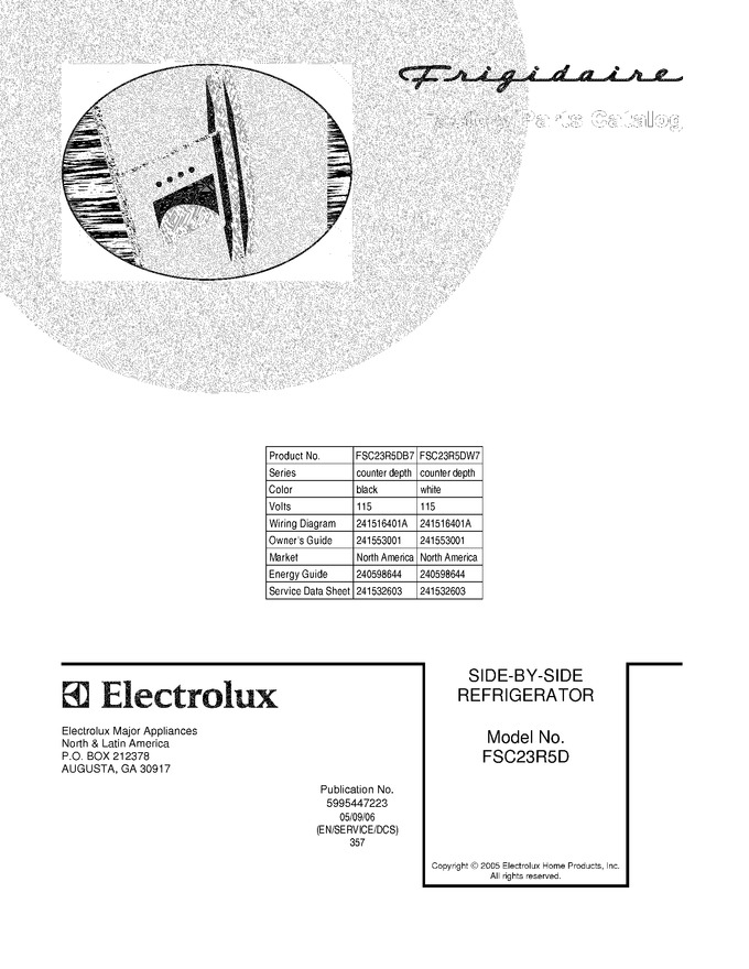 Diagram for FSC23R5DB7