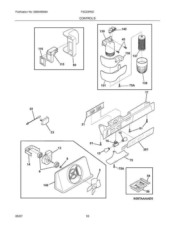 Diagram for FSC23R5DBD