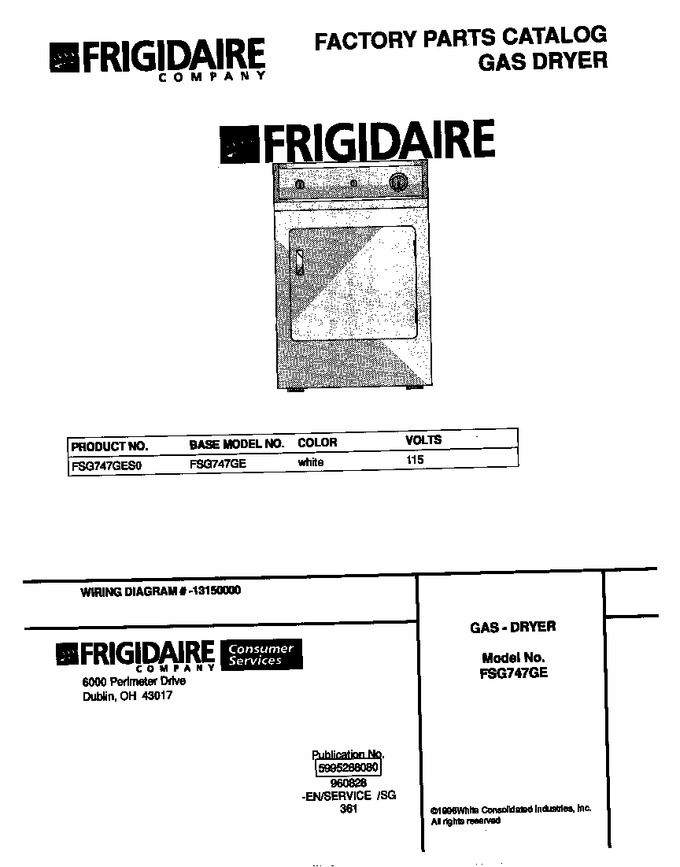 Diagram for FSG747GES0