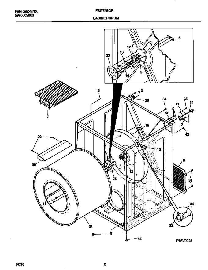 Diagram for FSG748GFS0