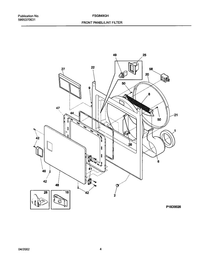 Diagram for FSG849GHS1