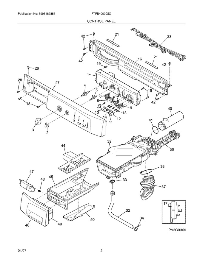Diagram for FTFB4000GS0