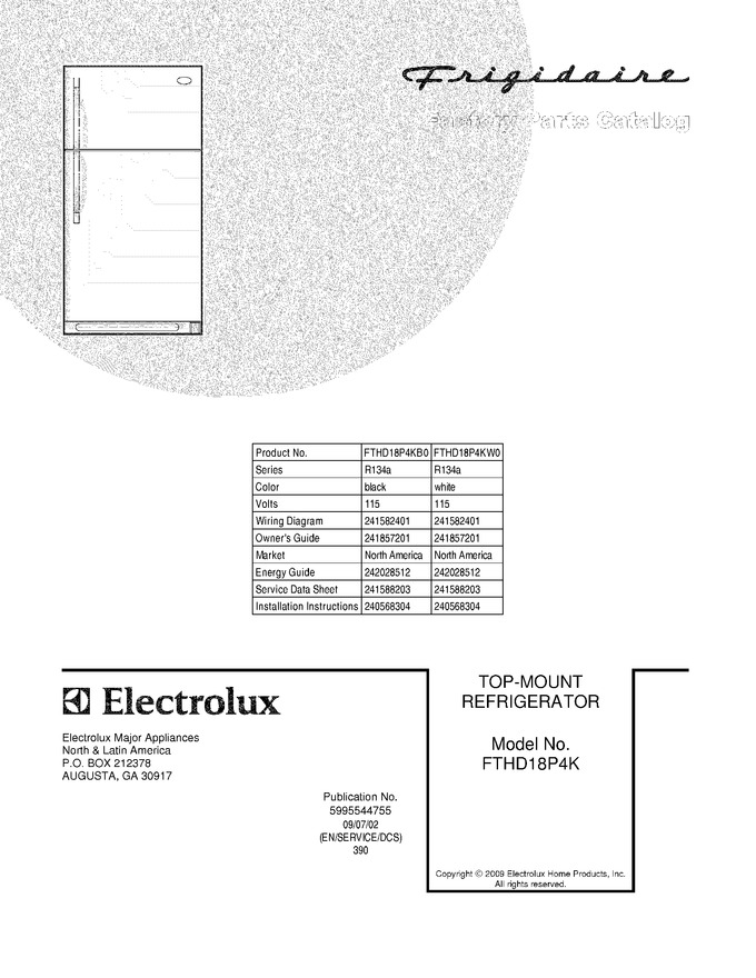 Diagram for FTHD18P4KB0