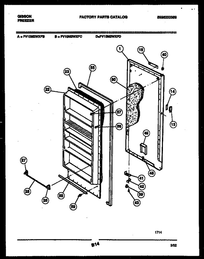 Diagram for FV10M2WXFD