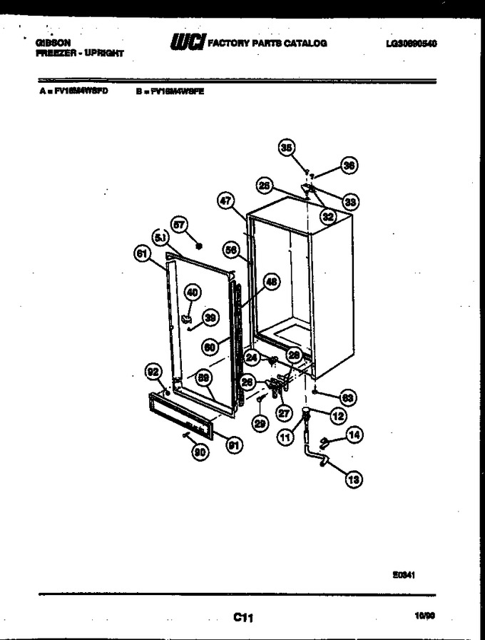 Diagram for FV16M4WSFE