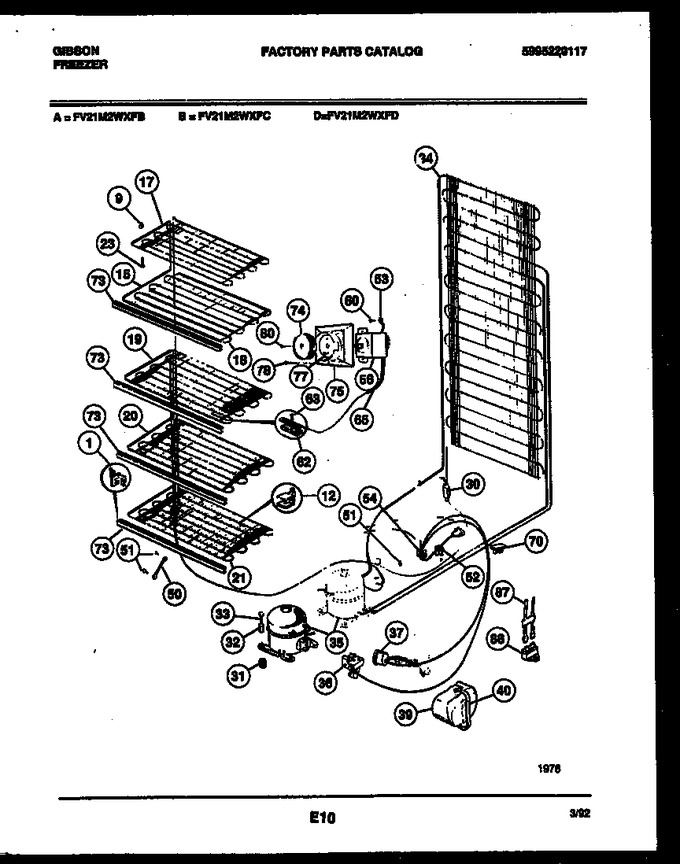 Diagram for FV21M2WXFD