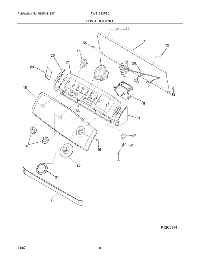 Diagram for FWS1233FS0