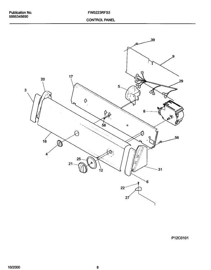 Diagram for FWS223RFS3