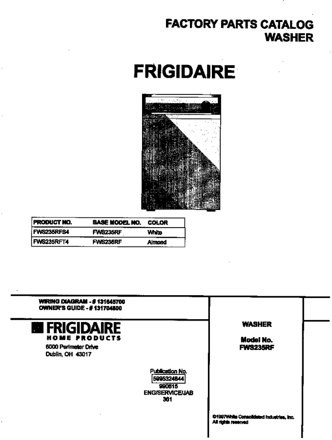 Diagram for FWS235RFT4