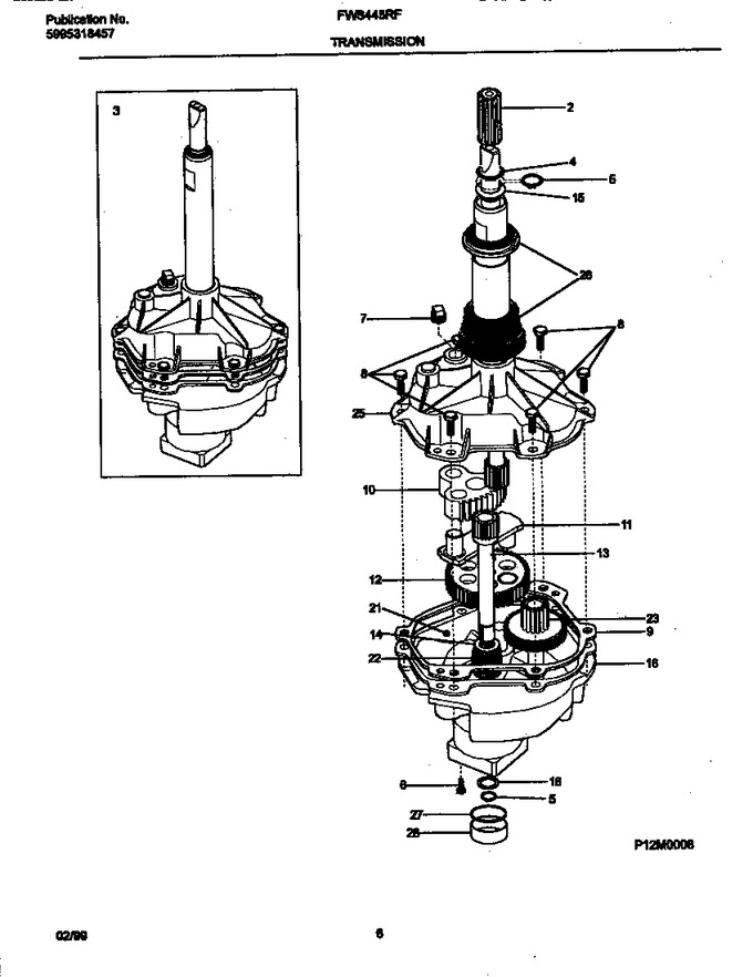 Diagram for FWS445RFS2