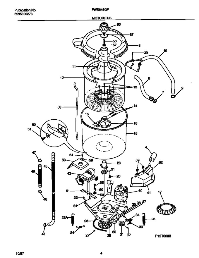 Diagram for FWS645GFT0