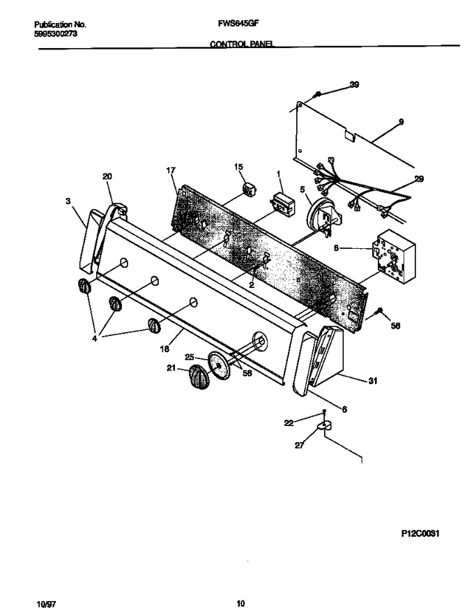 Diagram for FWS645GFT0