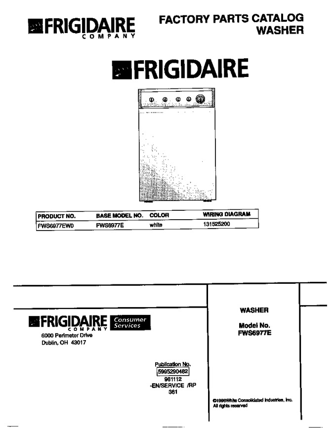 Diagram for FWS6977EW0
