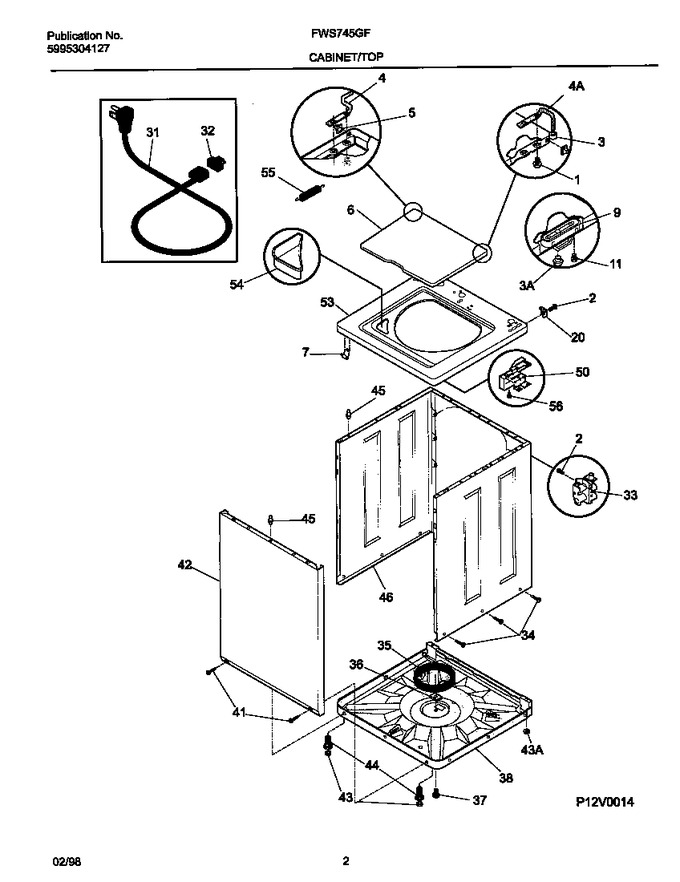 Diagram for FWS745GFS0