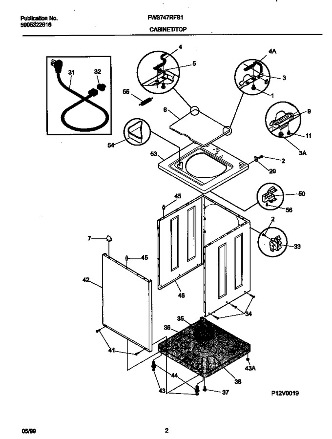 Diagram for FWS747RFS1