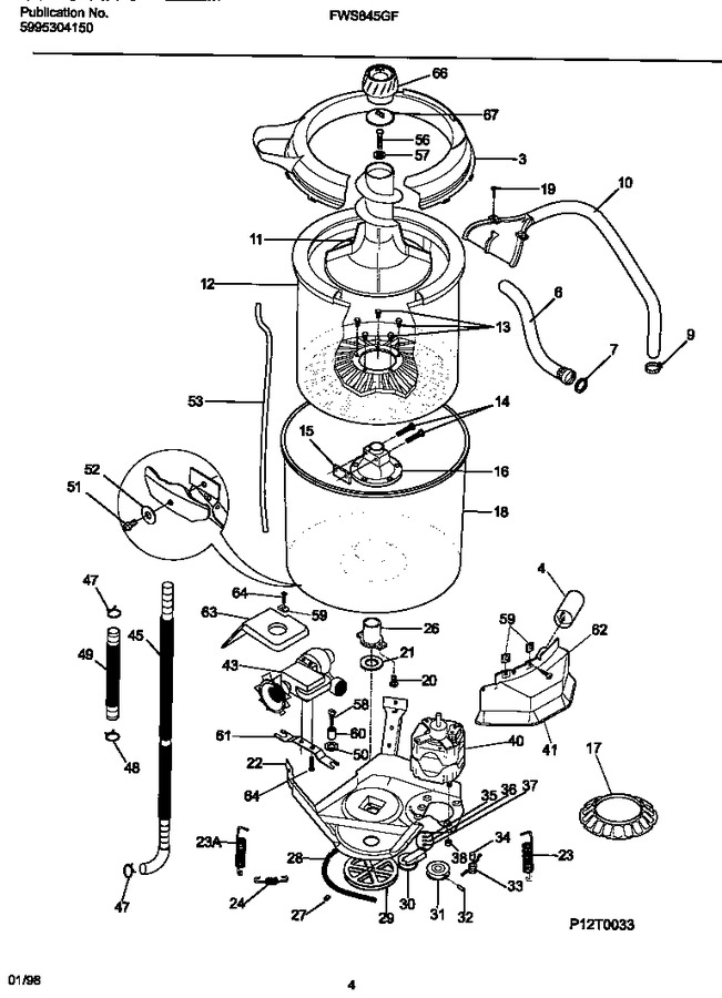 Diagram for FWS845GFS0