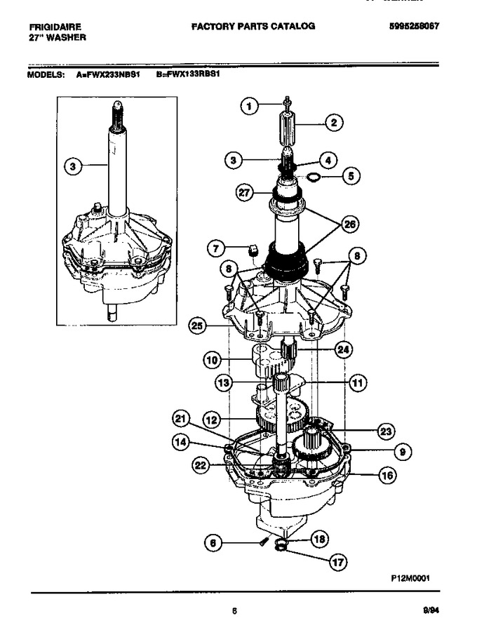 Diagram for FWX133RBS1