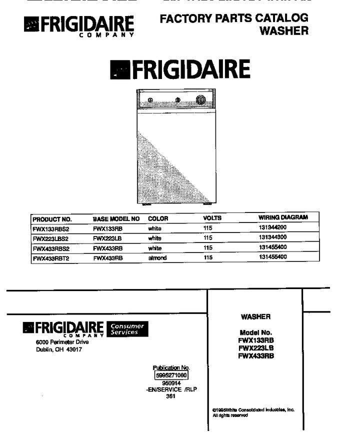 Diagram for FWX223LBS2