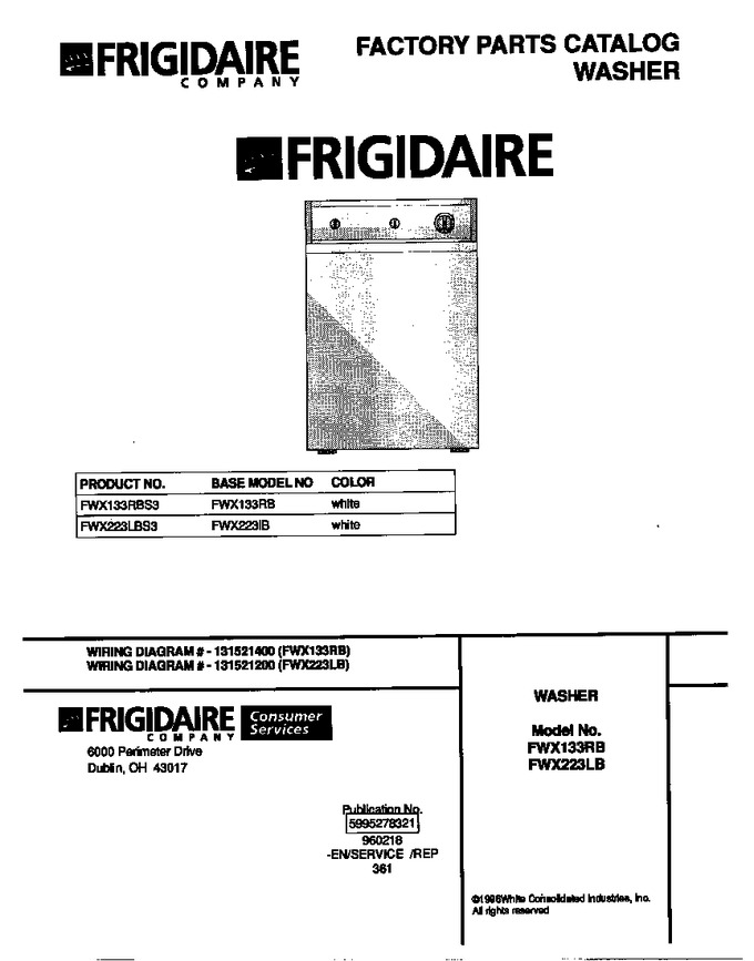 Diagram for FWX133RBS3