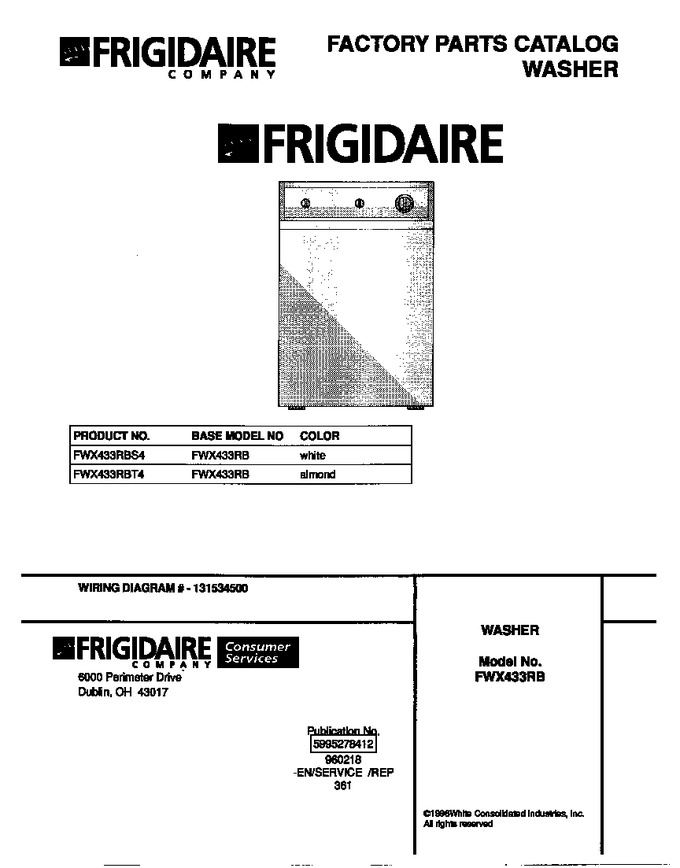 Diagram for FWX433RBT4