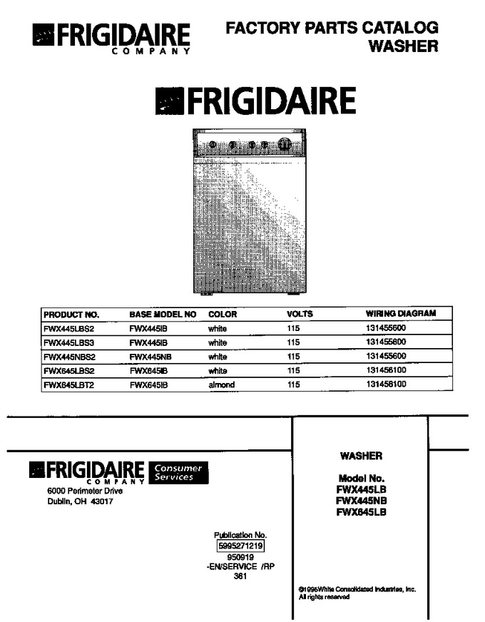 Diagram for FWX445LBS2