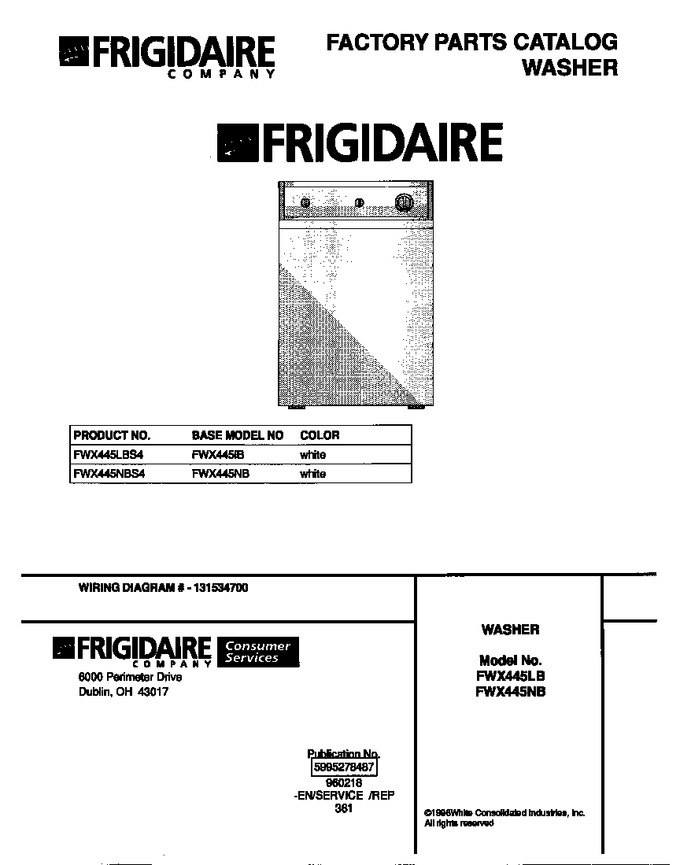 Diagram for FWX445NBS4
