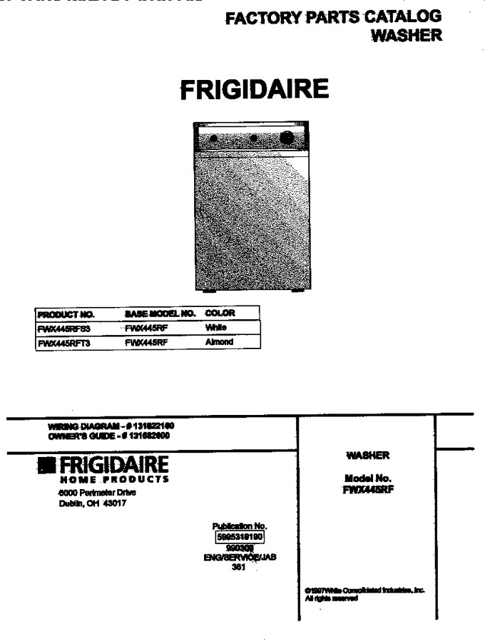 Diagram for FWX445RFT3
