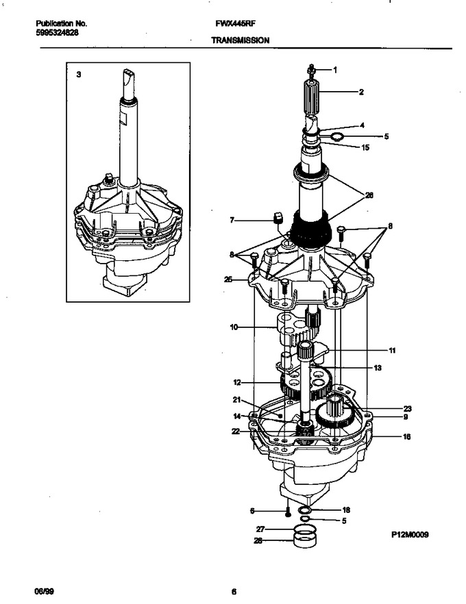 Diagram for FWX445RFT4